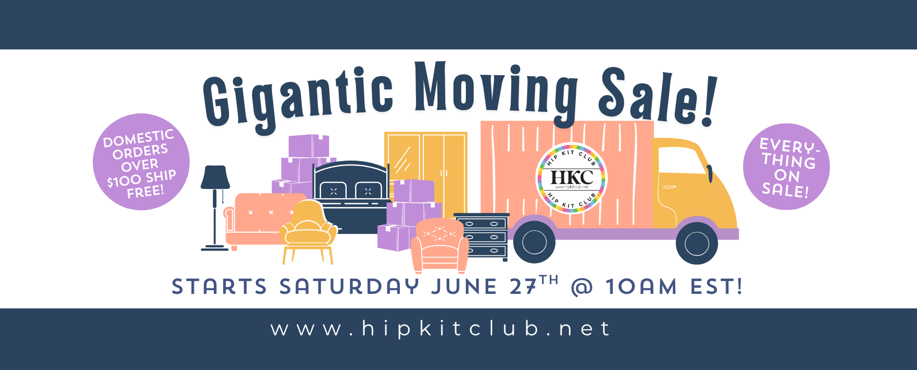 GIGANTIC MOVING SALE